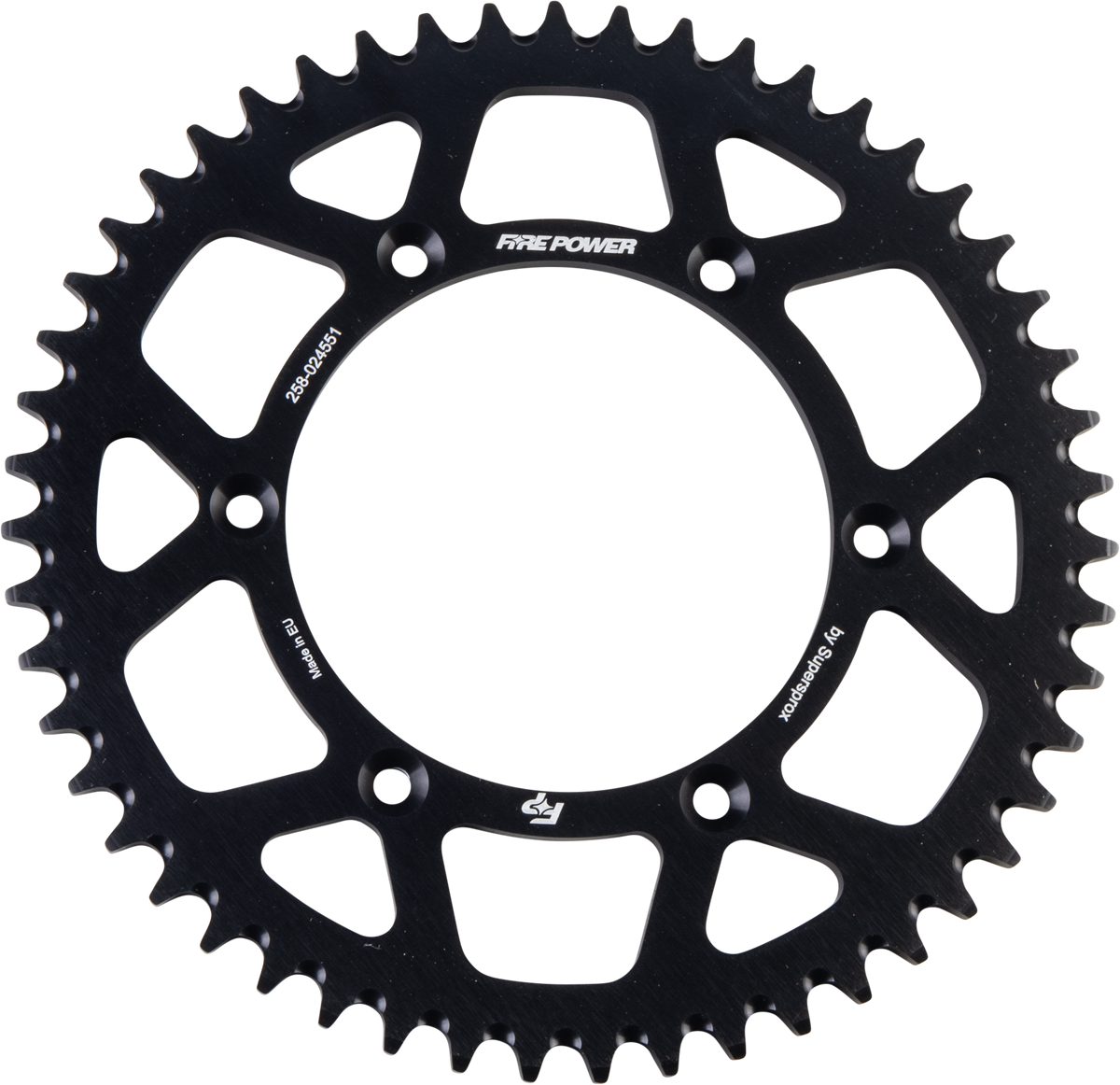 Rear Sprocket Aluminum 51t Blk - 258-024551 - Fire Power