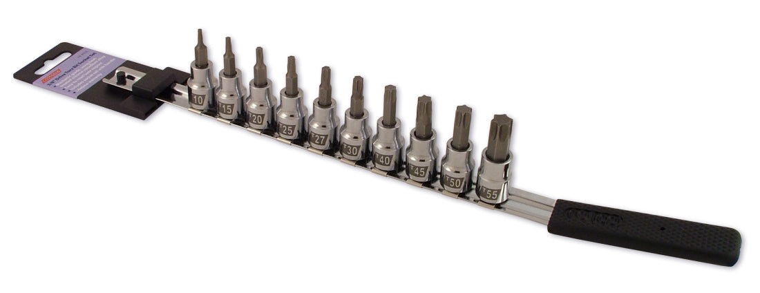 Socket Bit Set 10pc Torx - 57-0014 - Cruztools