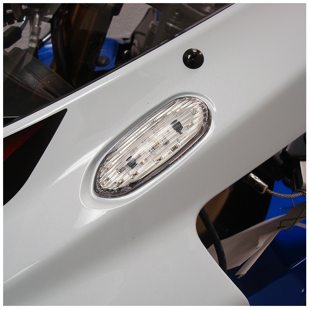 Flush Mount Signal Ts Clear - 564-2502 - Hotbodies Racing