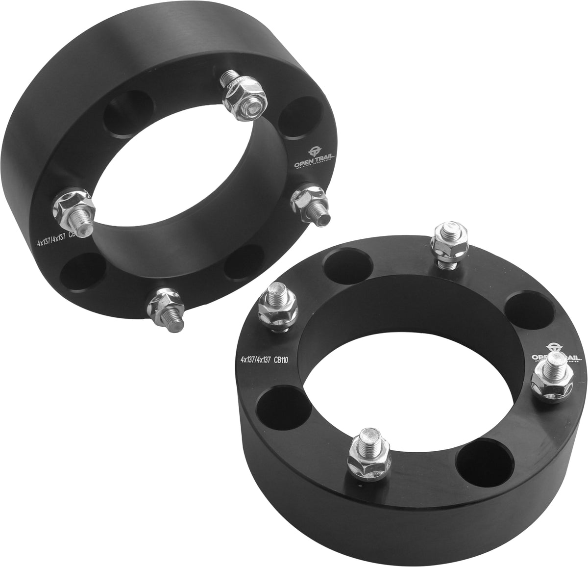 Wheel Spacer 2" 4/137 Stud: 10mm X 1.25mm - 532-0123 - Open Trail