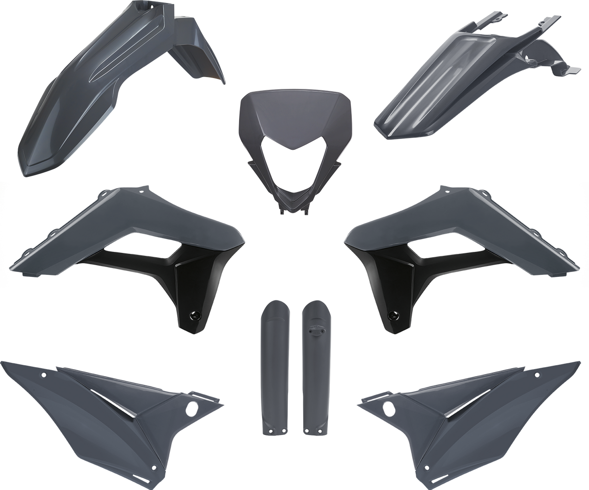 Plastic Kit Nardo Grey Oe`24 - 64-91380 - Polisport Plastics