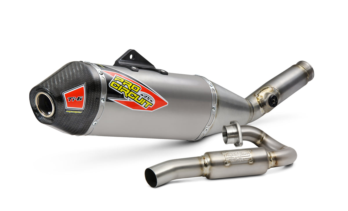P/C Ti-6 Exhaust System W/Carbon Cap - 794-1630 - Pro Circuit