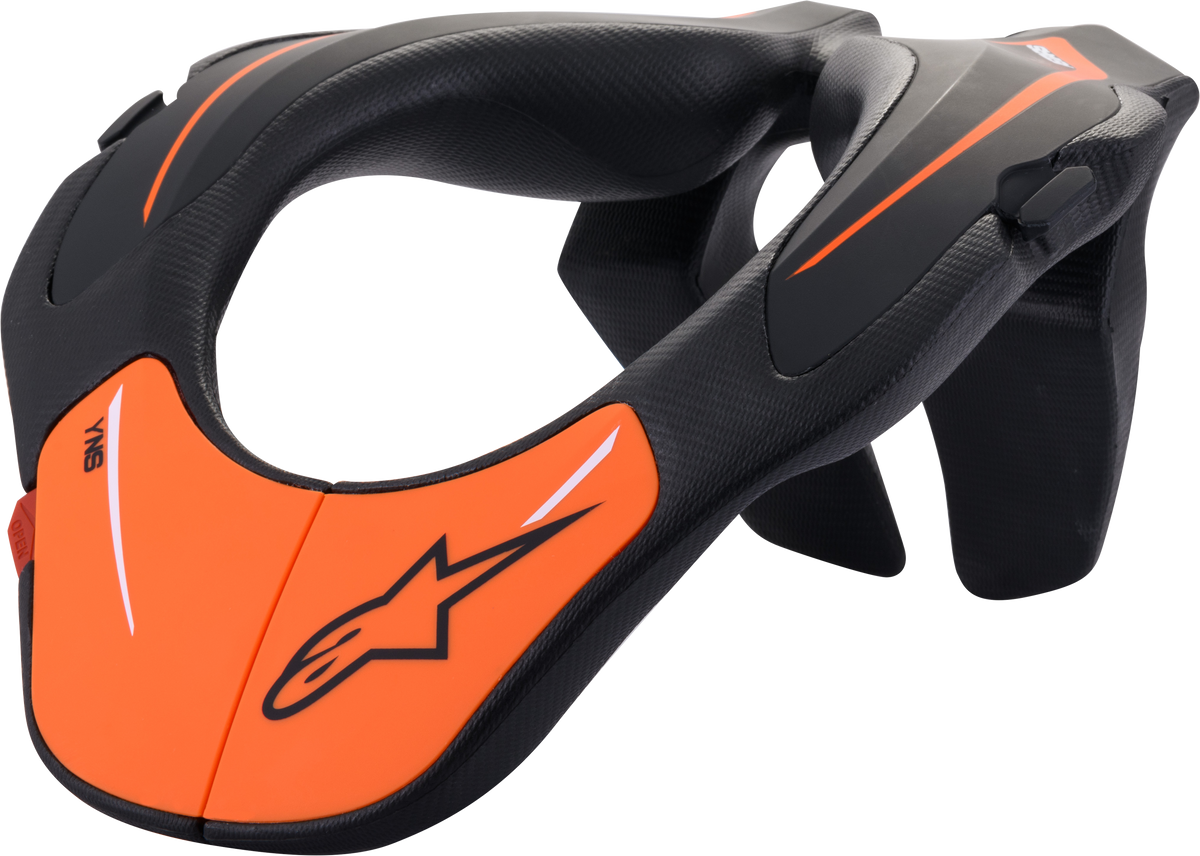Youth Neck Support Black/Orange - 482-6150 - alpine star
