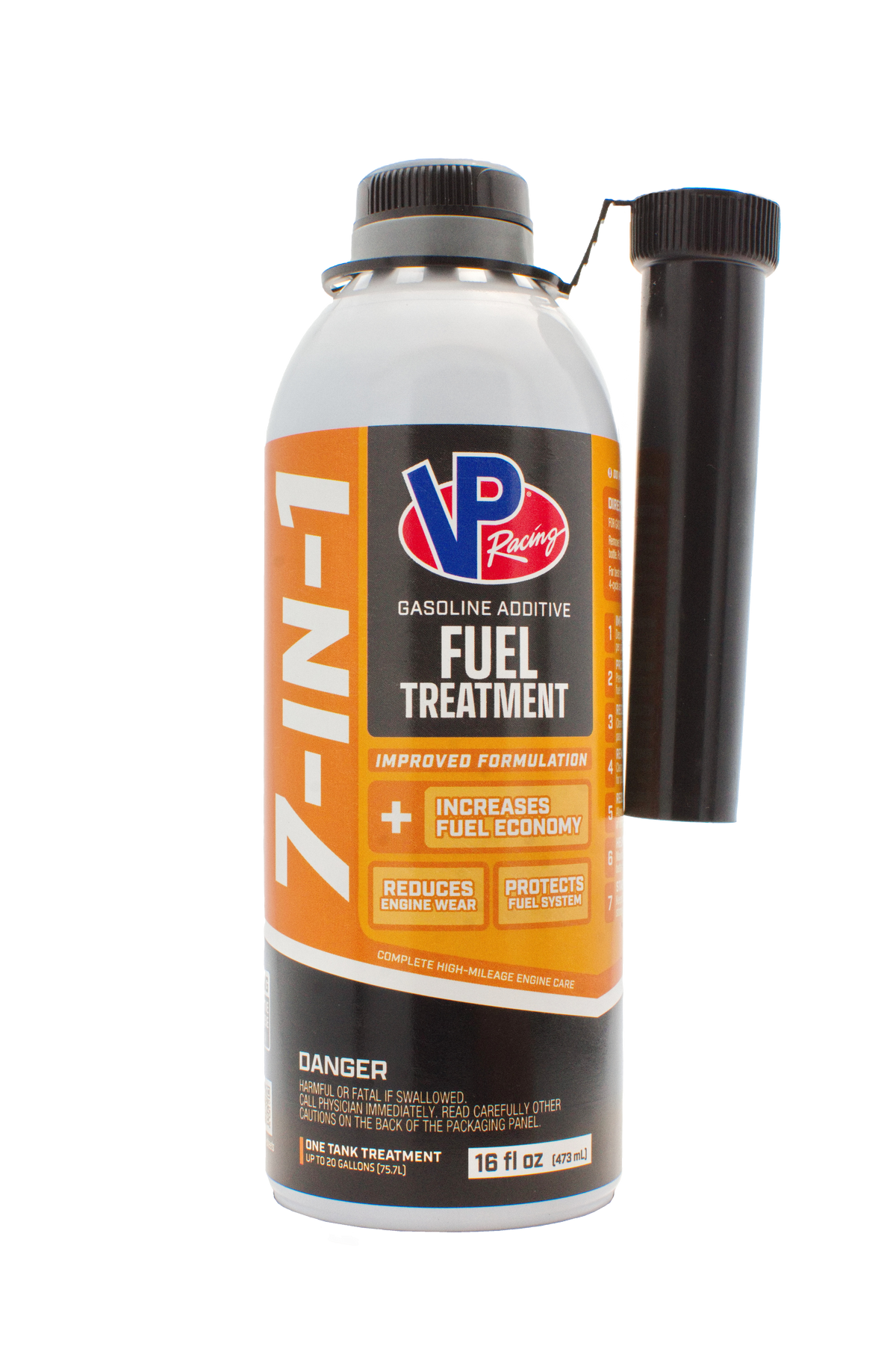 7-In-1 Fuel Treatment 16 Oz (6/Case  Sold Ea) - 30-3631 - VP Racing