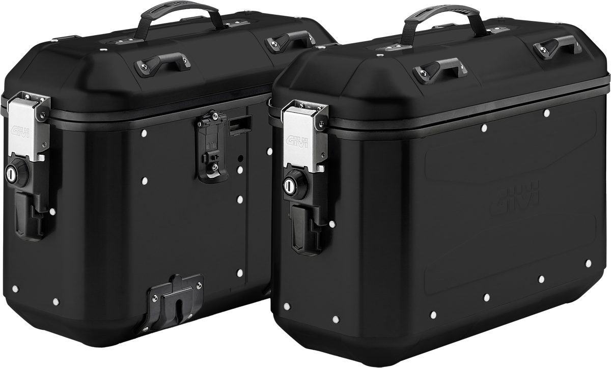 Dolomiti Monokey Side Case 36l Black Pair - 270-6582 - GIVI