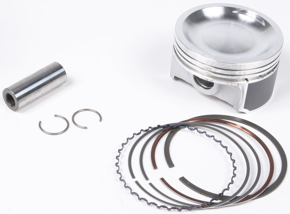 Piston Kit Hc Forged 79.96/Std 11.0:1 Pol - 175-23644B - Vertex