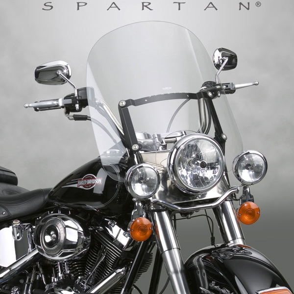 Spartan Windshield 18.5" Clear Quick Release - 562-20100 - National Cycle