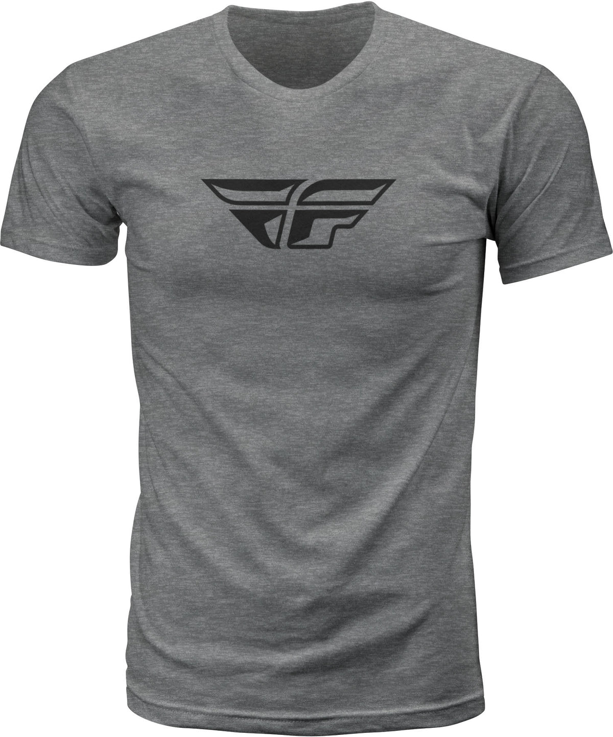 Fly F-Wing Tee Dark Grey Heather Xl - 352-0619X - Fly Racing