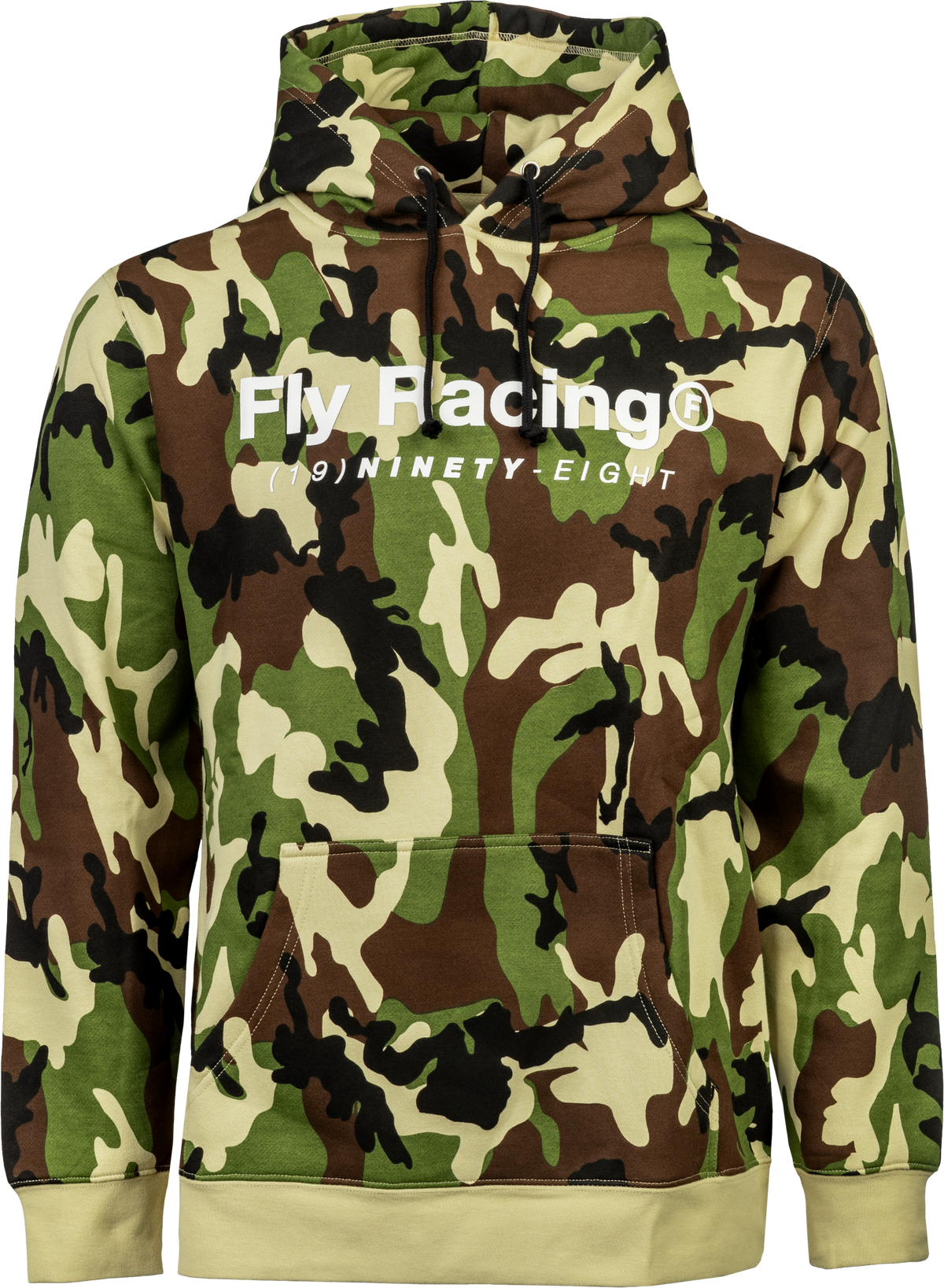 Fly Trademark Hoodie Army Camo Sm - 354-0300S - Fly Racing