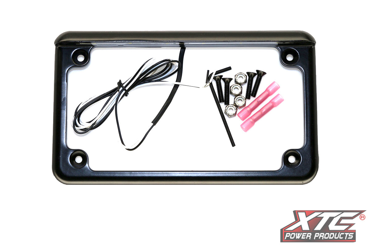 License Plate W/ Led Universal - 630-0109 - XTC POWER PRODUCTS