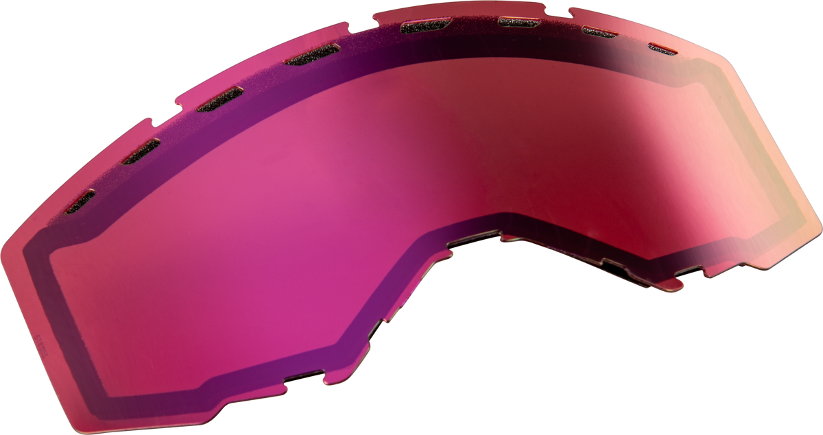 Dual Lens With Vents Adult W/ Pink Mirror/Rose Lens - 37-5502 - Fly Racing