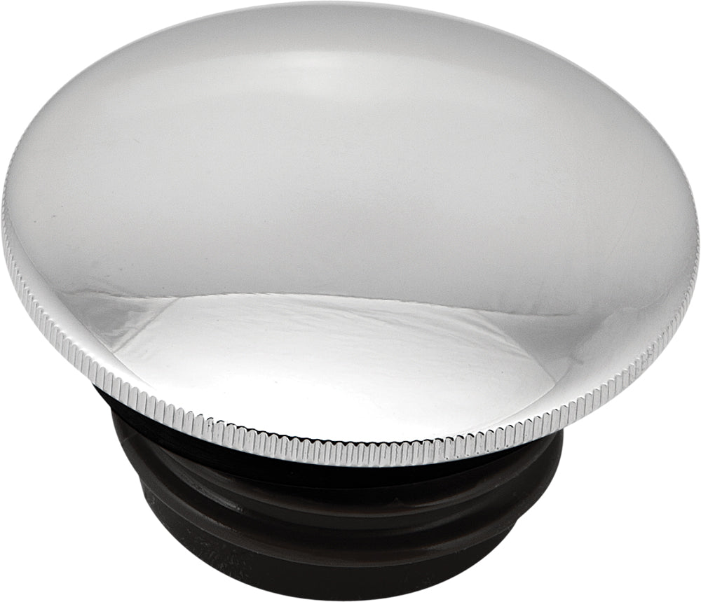 Gas Cap Screw-In Smooth Non-Vented Chrome `96-24 - 820-2301 - HardDrive