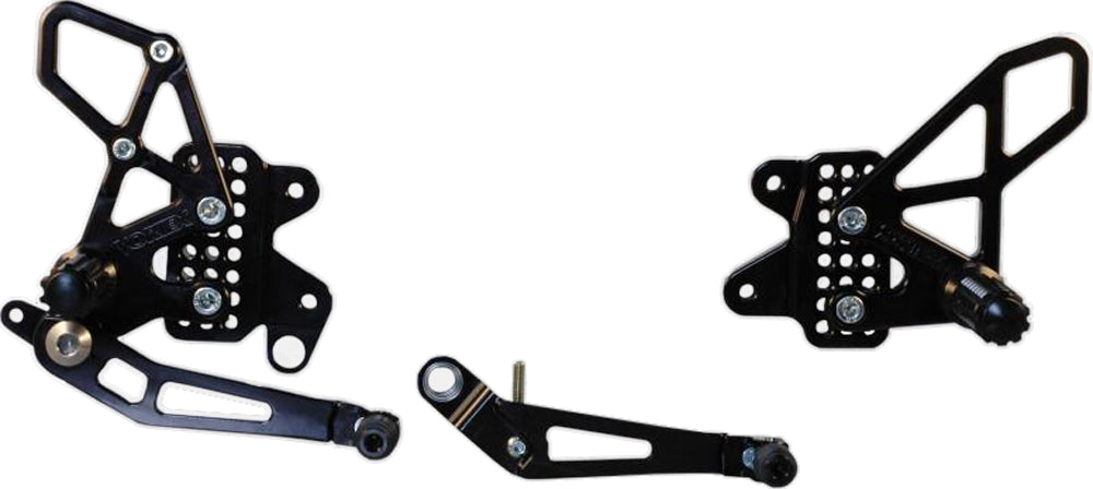 Rear Set Complete Blk Suz - 3-RS582K - VORTEX