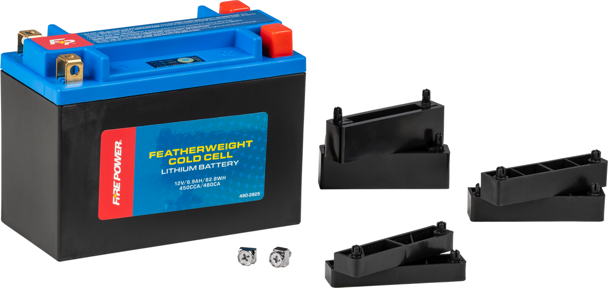 Coldweather Lithium Battery 480 Cca 12v/96wh - 490-2825 - Fire Power