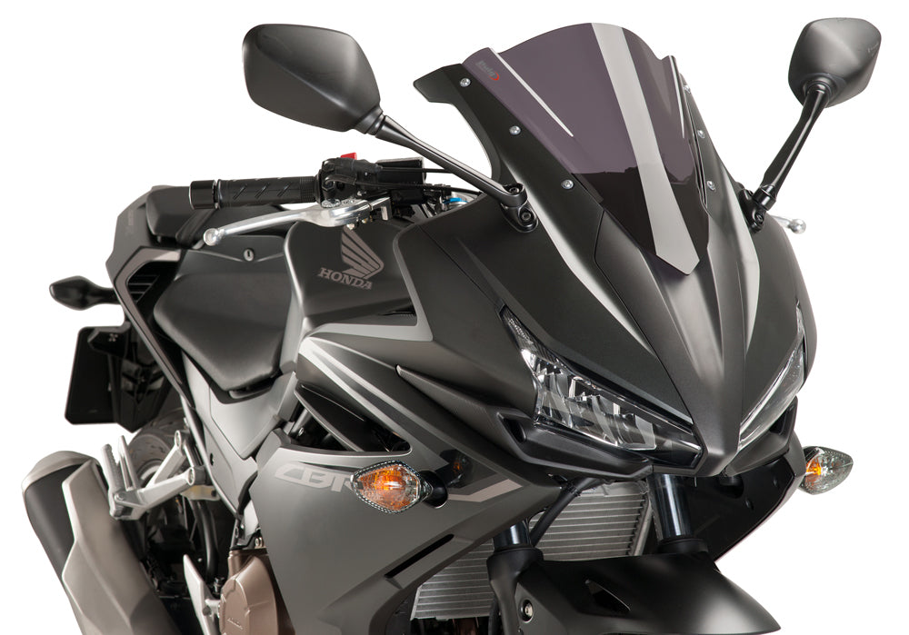 Windscreen Racing Dark Smoke - 561-08903D - PUIG