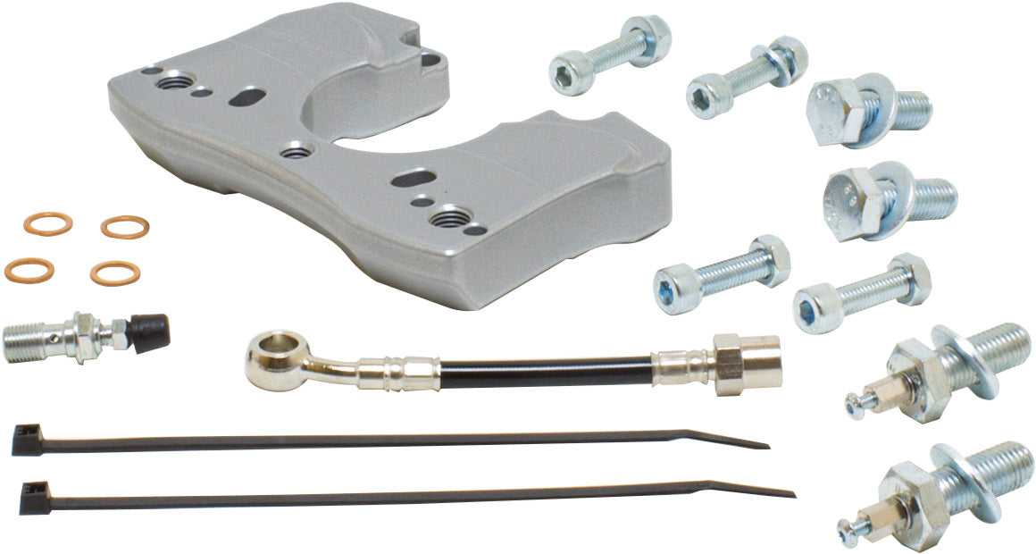 Handlebar Bridge Riser Silver Yam - 281-0507 - HeliBars