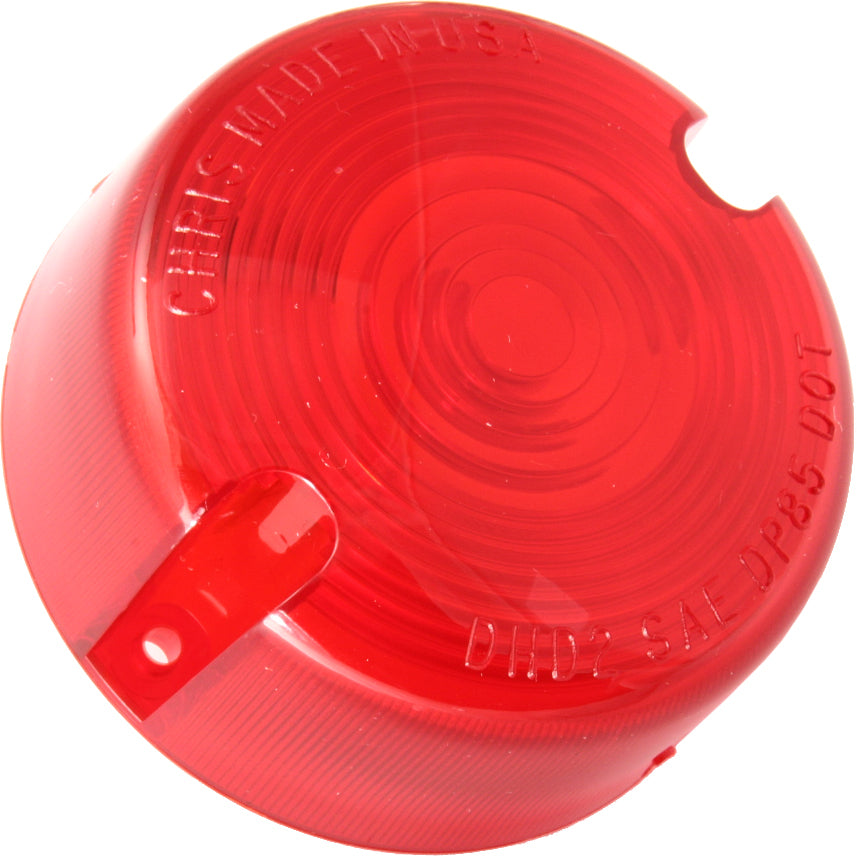 Turn Signal Lens Late Xl Models Red - 60-1944 - Chris Products
