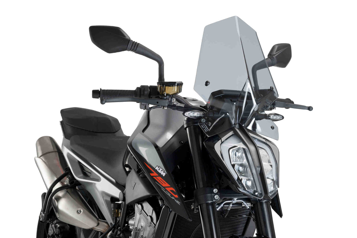 Windscreen Naked New Gen Sport Smoke Ktm - 561-09668S - PUIG