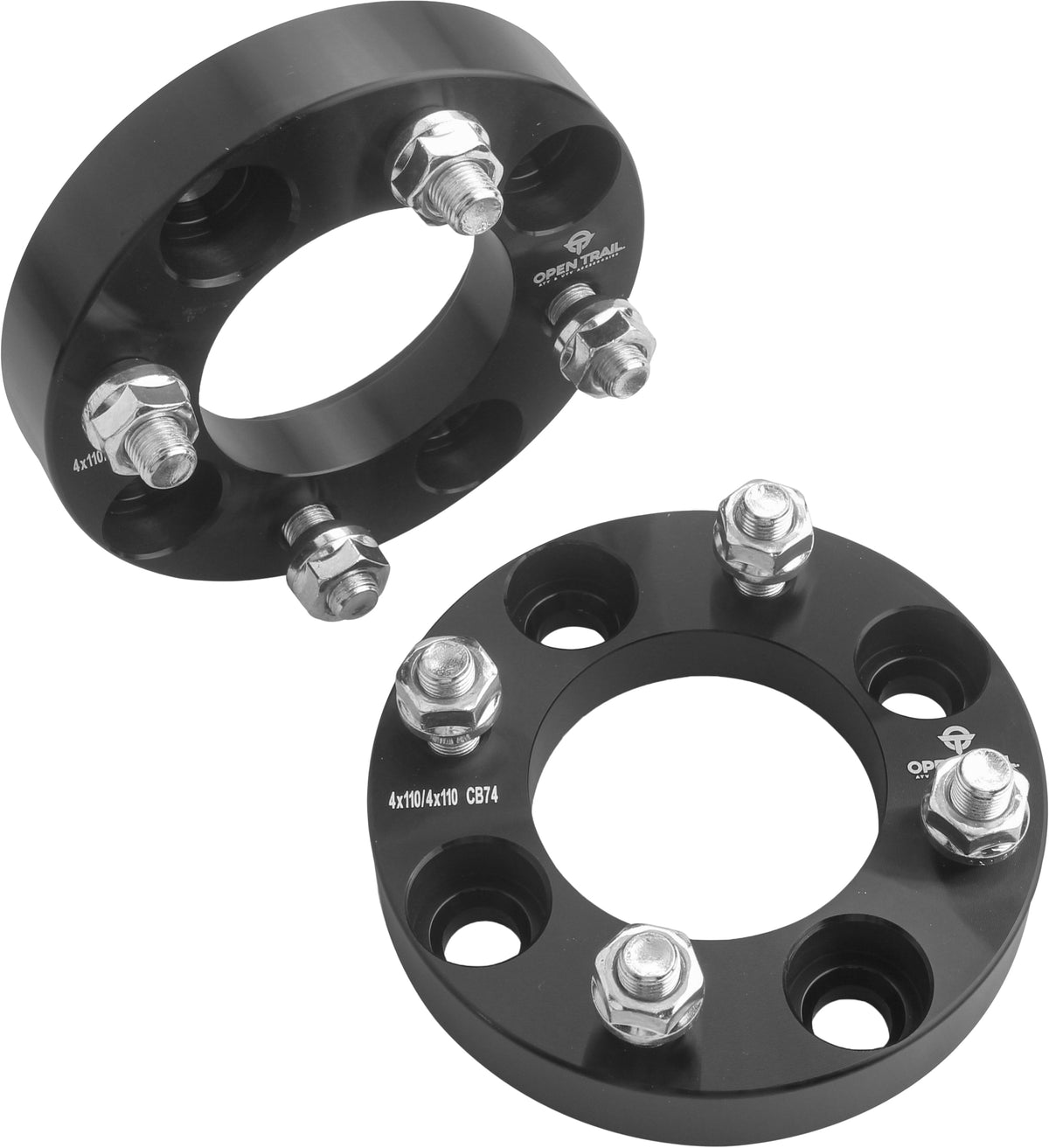 Wheel Spacer 1" 4/110 Stud: 10mm X 1.25mm - 532-0104 - Open Trail
