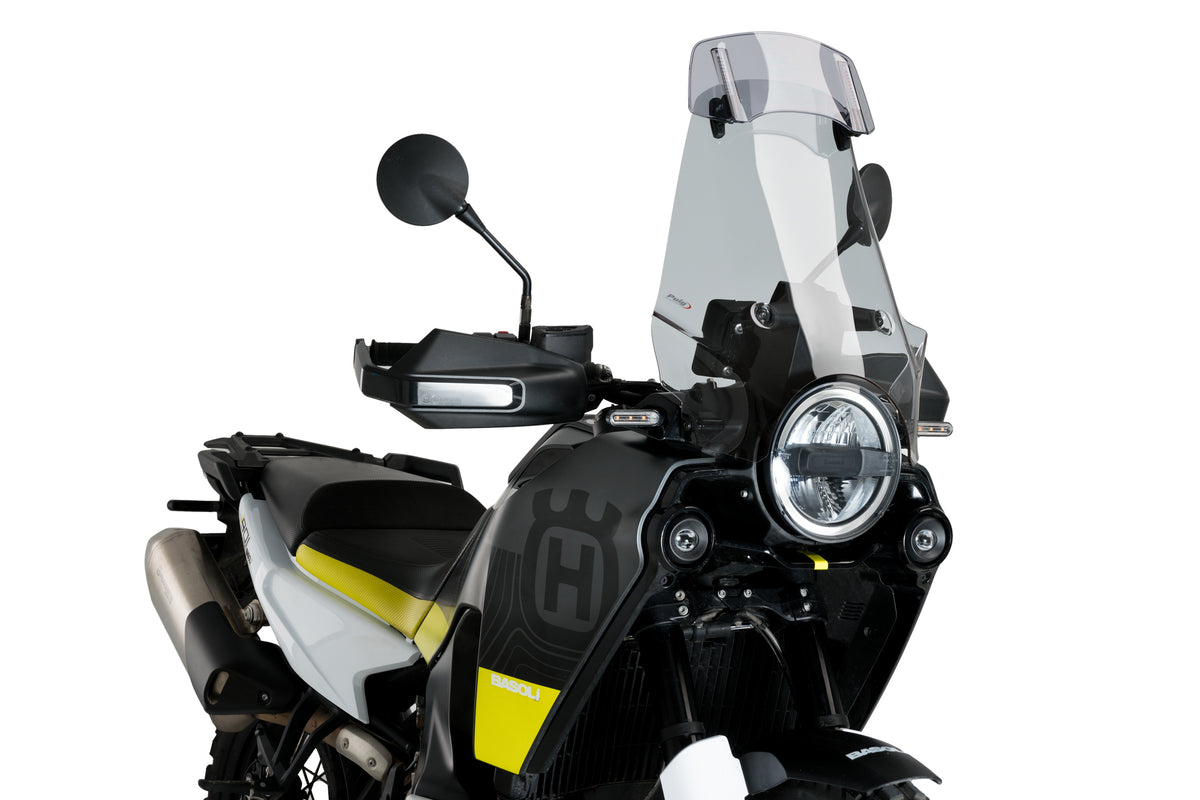 Windscreen Touring W/Visor Smoke Hus - 561-21483S - PUIG