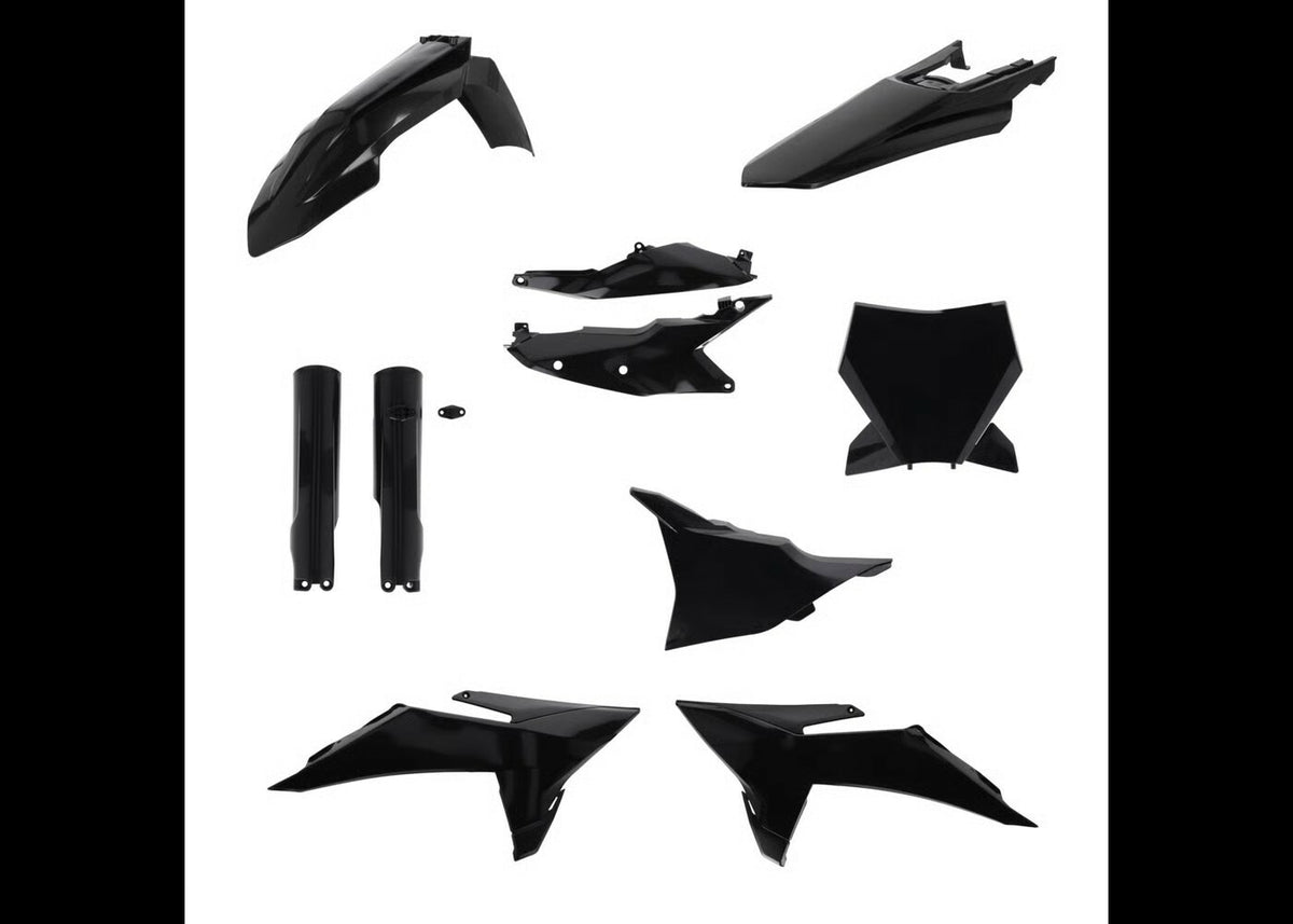 Plastic Kit- Full Ktm Black - 29868-10001 - Acerbis