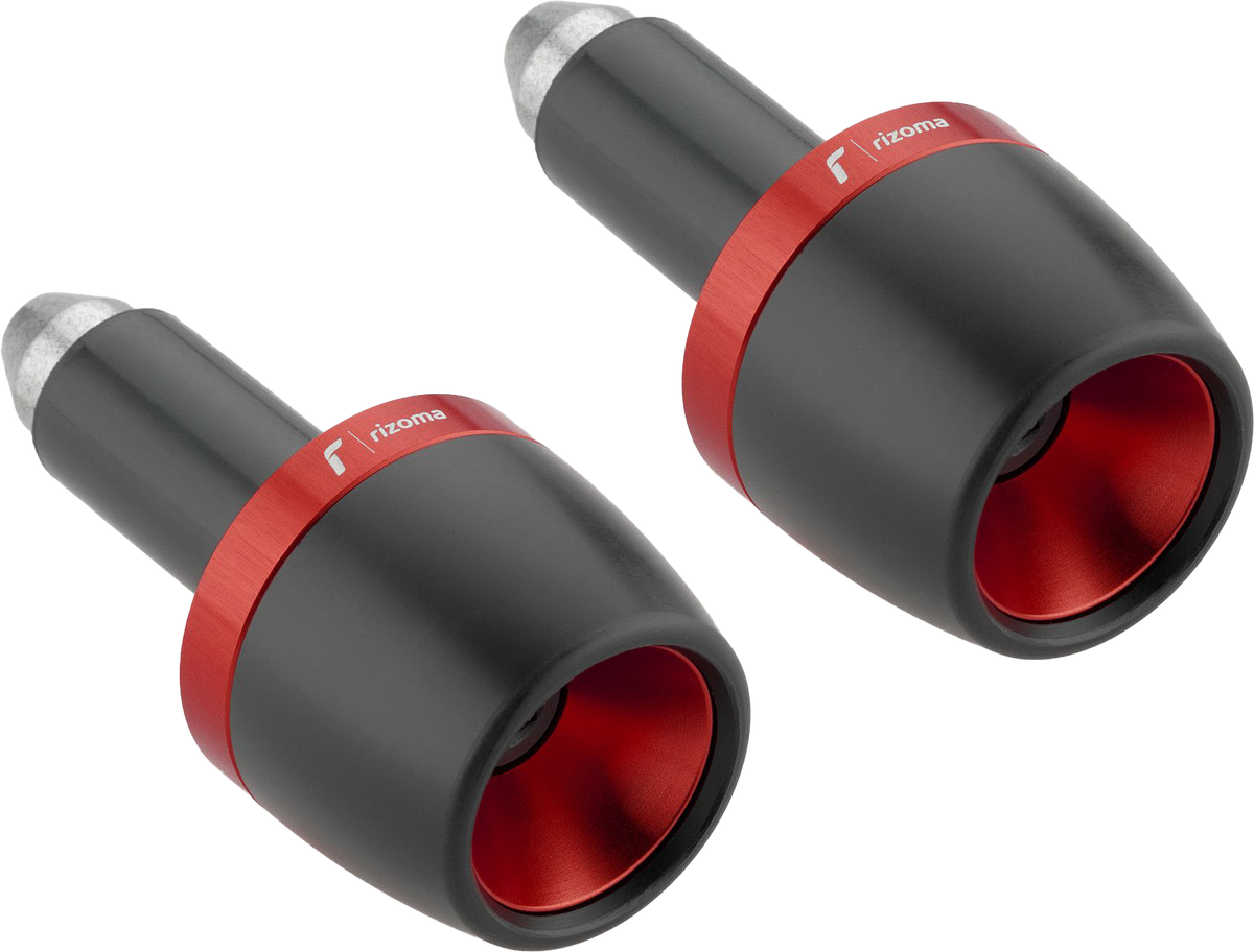 Bar Ends Pair Red - 58-MA532R - RIZOMA