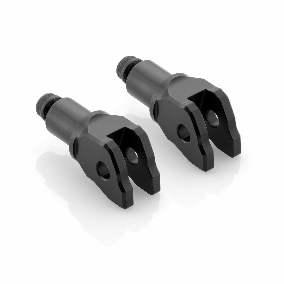 Footpeg Mount Kit Rider Black Pr - 58-PE852B - RIZOMA