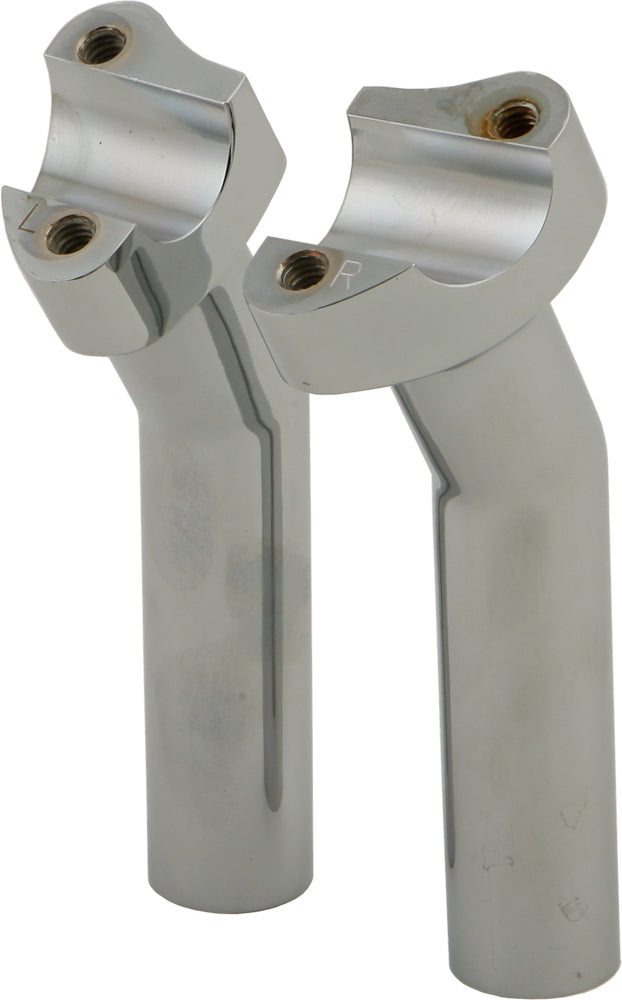H-Bar Risers 5.5" Pullback Chrome - 820-1343C - HardDrive