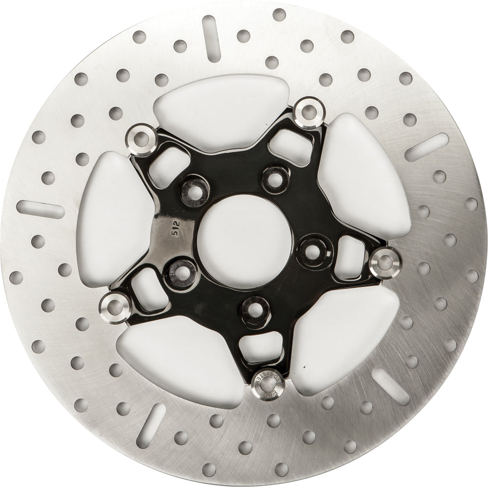 V-Twin Brake Rotor 11.5" Fsd010b Blk 5spoke - 15-FSD010B - EBC Motorcycle Brakes
