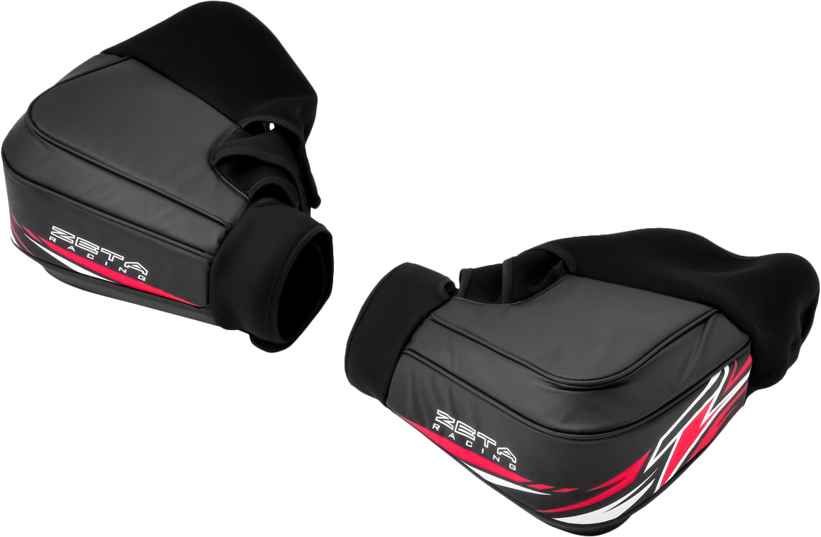Hand Warmers Black/Red Pr - 634-729042 - ZETA